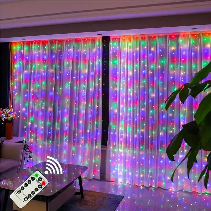600 LED girliandos