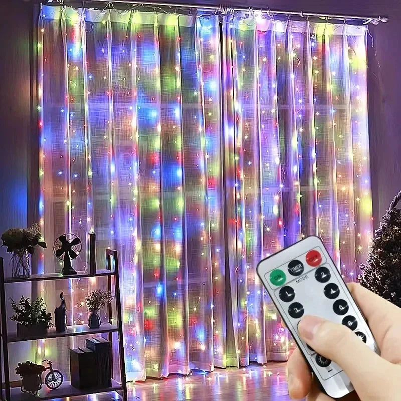 600 LED girliandos