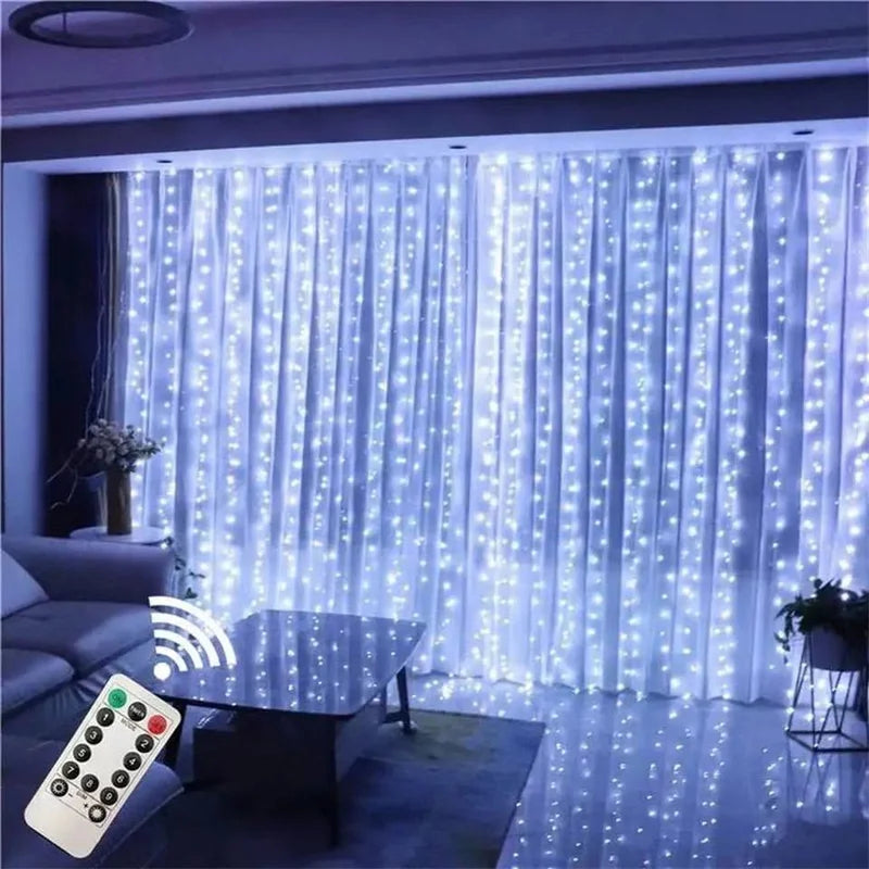 600 LED girliandos