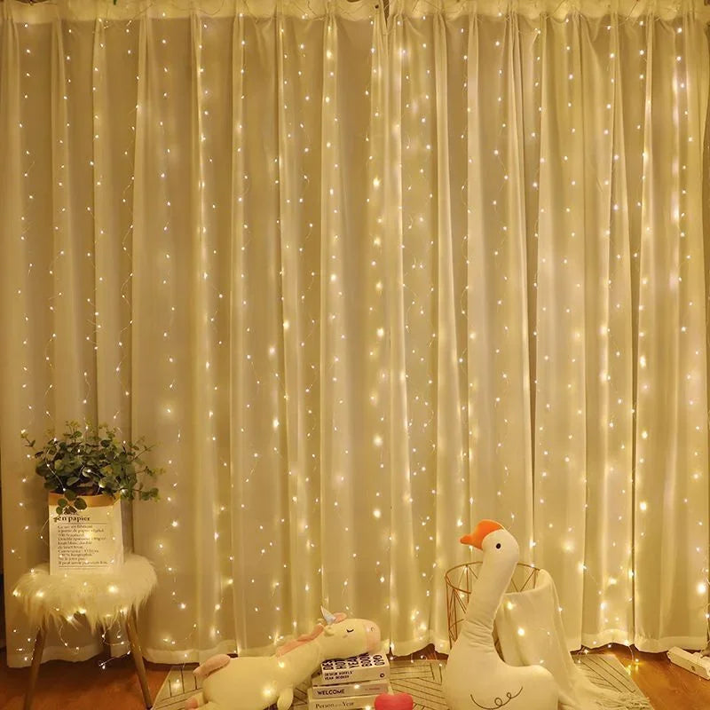 600 LED girliandos
